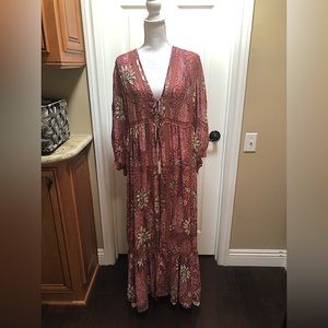 Free People Intimately Charlotte Rose Combo Robe never worn
